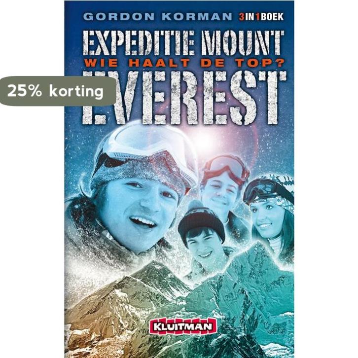 Expeditie mount Everest / Everest / 1-2-3 9789020664409, Boeken, Kinderboeken | Jeugd | 10 tot 12 jaar, Gelezen, Verzenden