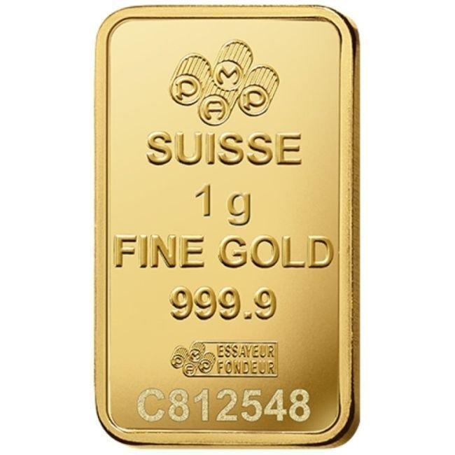 1 gram - Goud - .9999 - PAMP Suisse Lady Fortuna - Free, Postzegels en Munten, Edelmetalen en Baren