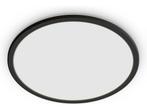 Philips SuperSlim badkamer plafondlamp - zwart - rond - 18 W, Verzenden, Zo goed als nieuw