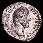 Romeinse Rijk. Antoninus Pius (138-161 n.Chr.). Denarius, Postzegels en Munten
