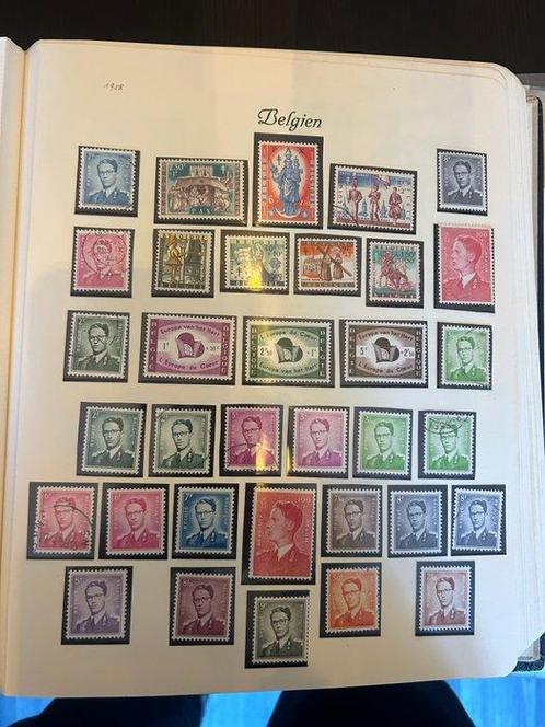 België 1908/1978 - Belgische postzegelcollectie - Timbre, Postzegels en Munten, Postzegels | Europa | België