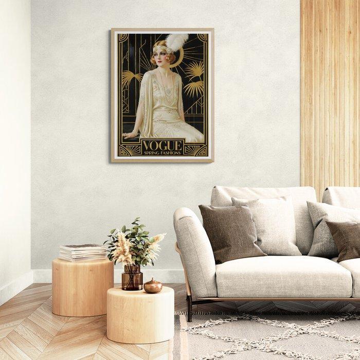 I_KONIQ - Vogue and Moulin Rouge Starlette in art nouveau, Huis en Inrichting, Overige Huis en Inrichting