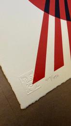 Shepard Fairey (OBEY) (1970) - Third Eye Open Letterpress, Antiek en Kunst