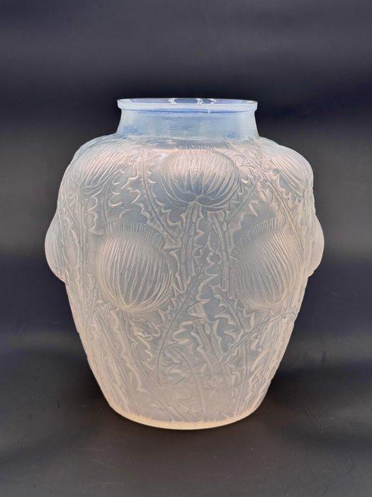 René Lalique - Vaas - R Lalique Domrémy opalescerende vaas, Antiek en Kunst, Antiek | Glaswerk en Kristal