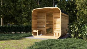 Sauna cubique FinnWald, modèle unique découvrez-le maintenan