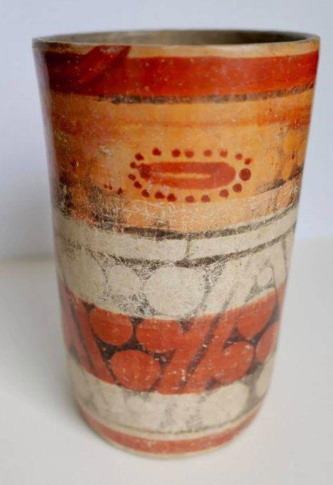 maya Céramique Vase polychrome maya de la région de Tikal -, Verzamelen, Mineralen en Fossielen