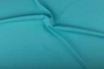 Burlington licht waterblauw - Polyester stof 10m op rol, 200 cm of meer, Nieuw, Blauw, Polyester