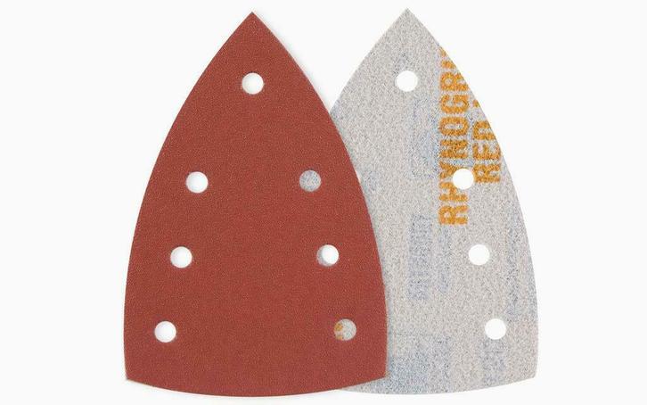 Indasa Delta schuurpapier Sheet met 7 gaten 50 stuks ID7, Doe-het-zelf en Bouw, Verf, Beits en Lak, Nieuw, Verzenden
