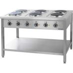 Cuisini�re Electrique | 15,6 KW | 6x 2,6 kW | 1200x700x(h)85